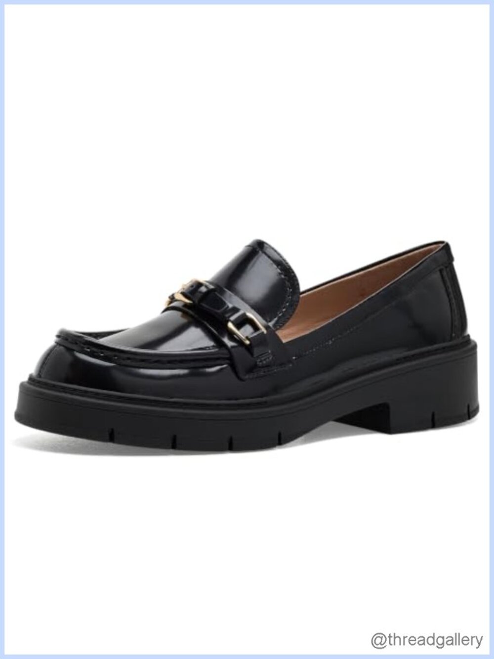 Women's Grand Flex Fenella Leather Loafers Round Toe Pull-On